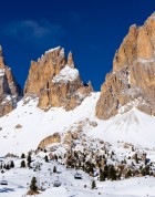 Ski Chalets in Val di Fassa - Image Credit:Shutterstock